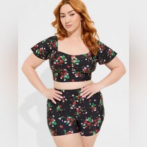 Torrid Sweet Strawberries Bikini Set